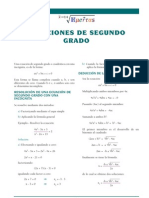 Algebra Pre Ecuacion Cuadratica (Resueltos) PDF