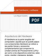 Arquitectura Del Hardware y Software
