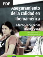 CINDA 2012 Informe de Educacion Superior