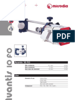 Avantis 10 FO: Min Conductor 0.1 MM 0.004" Max Conductor 5 MM 0.200" Max Tube Die Diameter 10 MM 0.400"