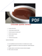 Chocolate Quente Cremoso