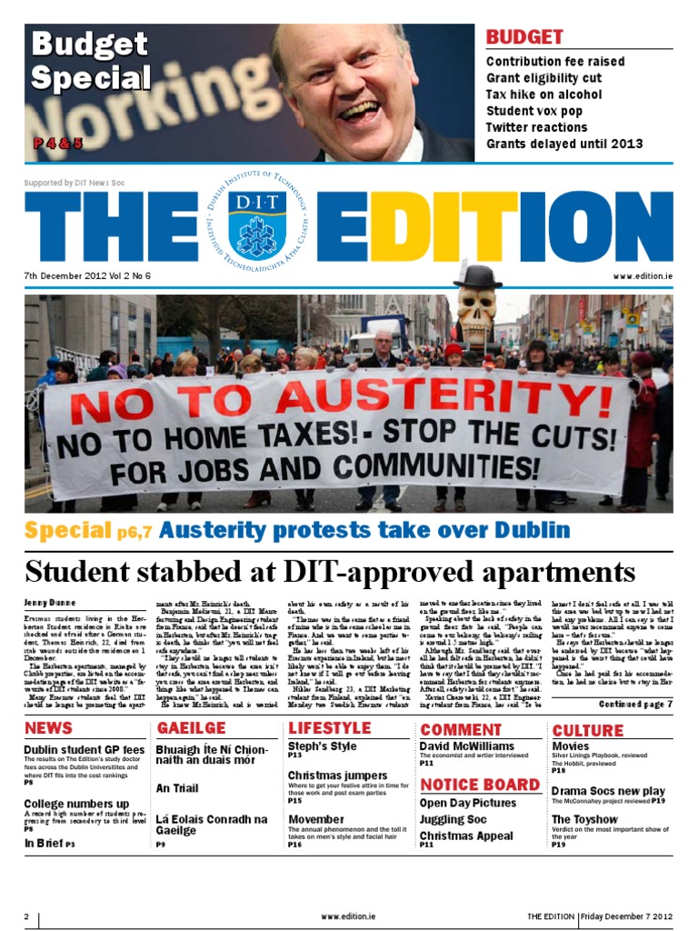 The Edition - Issue 6 | PDF | Euro | Republic Of Ireland