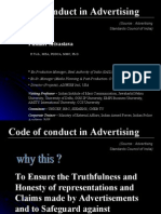 Code of Conduct in Advertising