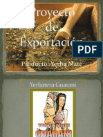 Exportación de Yerba Mate