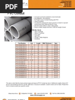 Download PVC Pipe Conduit Bends SCH 40 by Comstar Supply SN13149652 doc pdf