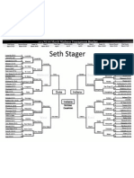 Seth Stager NCAA Bracket