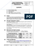 Quality Standards Manual Tightening Loads and Torques For Standard Metric Bolts and Foundation Bolts