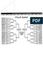 Chuck Galeti NCAA Bracket