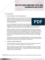 Curricular Unit Course Design and Methodology For Secondary School Teaching