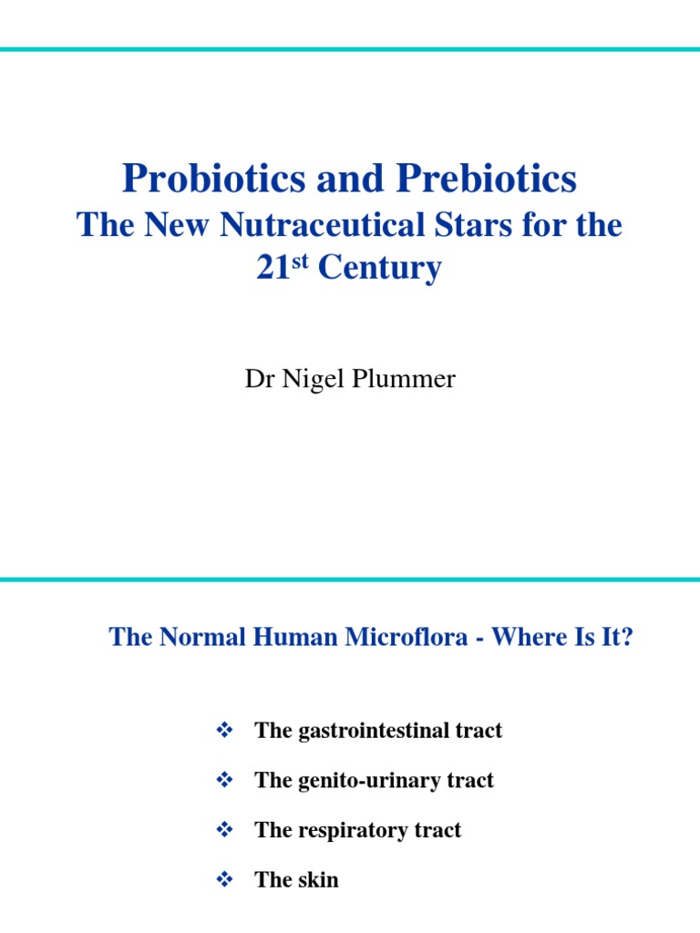 Probiotics and Prebiotics N.plummer 3-3-2006 | PDF | Allergy | T Helper ...