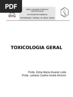 Apostila Toxicologia Geral