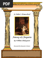 Download Antony and Cleopatra Play by William Shakespeare by Donnette Davis St Aidens Homeschool by Donnette Davis SN13151953 doc pdf