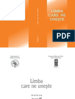 Limba Care Ne Uneşte Manual 3