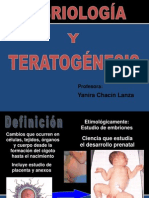 1ra Clase Embriolog+¡a y Teratog+®nesis 2013