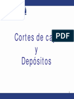 Cortes de caja y depósitos