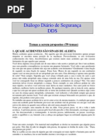 Diálogo Diário de Segurança (DDS) - 59 Temas
