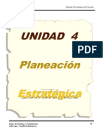Unidad 3 Planeacion Estrategica PDF