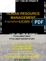 Human Resource Management - A Symphony of Skills and Intellect