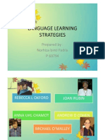 Learning Language Strategy Flip Book