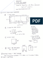 Bunny Tissue Holder Measurements