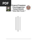 Proposal Pendirian Organisasi