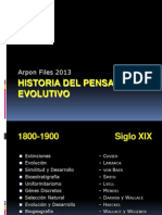 Historia PensamEvolutivo