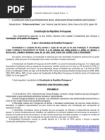 Fichas de Trabalho de Formação Cívica