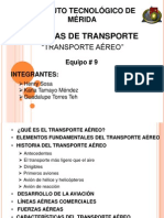 TRANSPORTE AÉREO