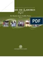 Informe Dr. Ramon Cedillo Nakay 2012