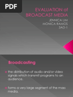 evaluationofbroadcastmedia-100126045147-phpapp01
