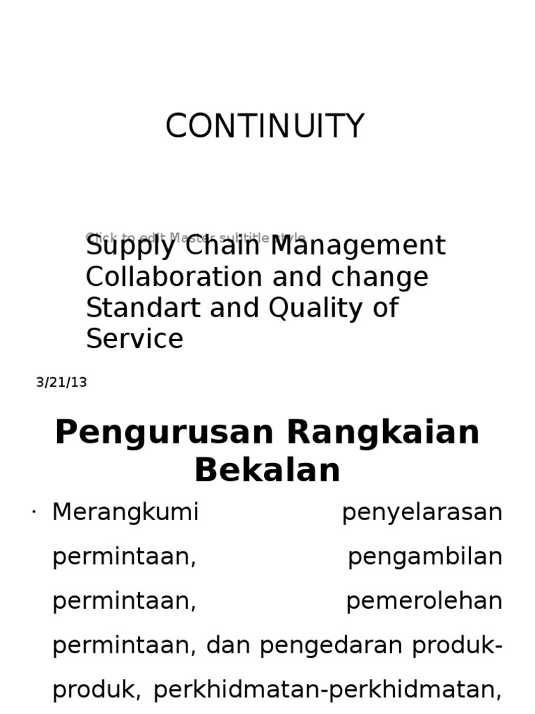 Continuity | PDF