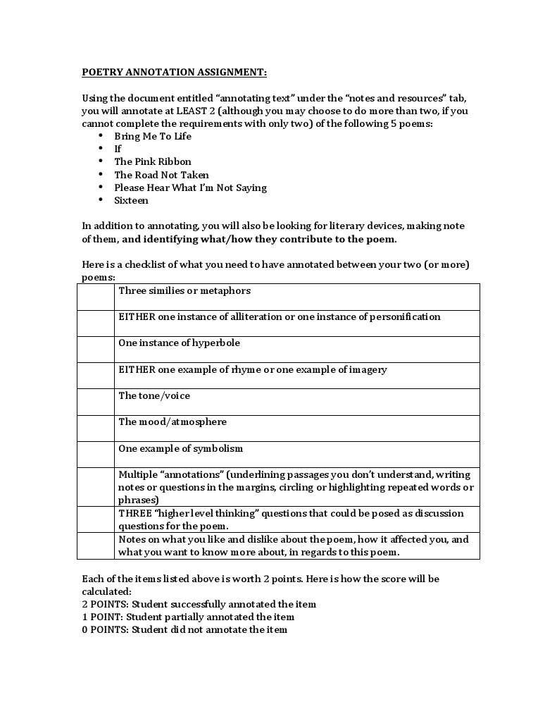 Annotation example sentence picture