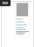scm of kashmiri handicrafts