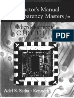Microelectronic Circuits 5th Sedra Smith Instructor's Manual