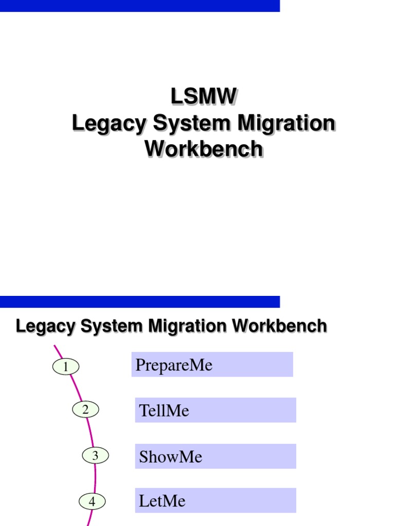 Step by Step LSMW Tutorial | PDF | Source Code | File Format