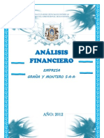 Análisis financiero Graña y Montero 2009-2011