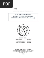 Download Proposal Magang Maya Food by Lucya Rohmah SN131576281 doc pdf