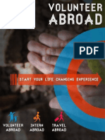 Volunteering Solutions Brochure About Volunteer Opportunities Abroad in 20 Countries