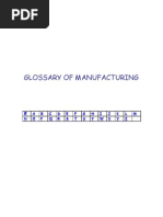 Download Glossary of Manufacturing by okamo SN13158663 doc pdf