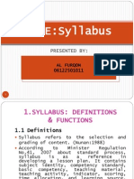 Ltle Syllabus Ppt Smt 2 presented by Al Furqon
06122501011