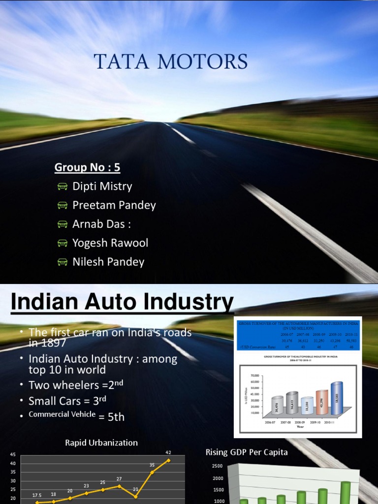 Overview of Tata Motors Industry Trends | PDF | Business | Finance ...