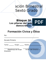 6to Grado - Bloque 4 - Cívica y ética