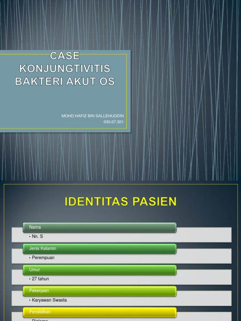 Case Konjungtivitis Bakteri | PDF