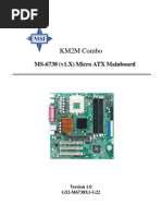 KM2M Combo-L (MS-6738) Manual