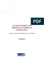 Cameroon: Le Code General Des Impots