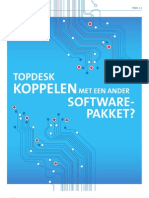 TOPdesk Koppelen Met Een Ander Software-Pakket