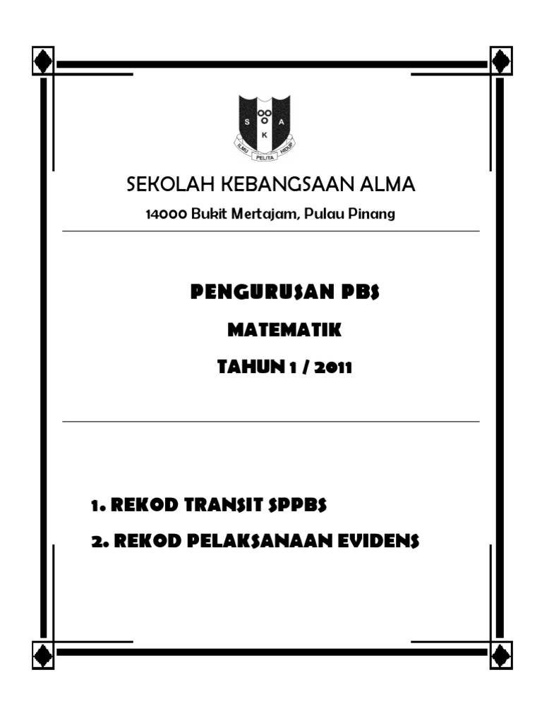 Cover Rekod Transit | PDF