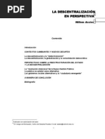 ASSIES Willem - La Descentralizacion en Perspectiva