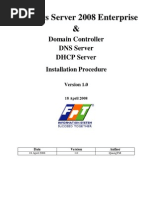 Download Install and Configure Active Directory DNS and DHCP on Windows Server 2008 by Nguyen Quoc Huy SN13160156 doc pdf