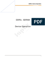 DDR3 Device Operation Timing Diagram